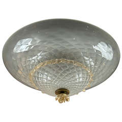 Large Murano Ceiling Fixture