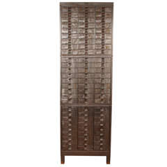 mid century industrial 3 Piece Apothecary Cabinet 5