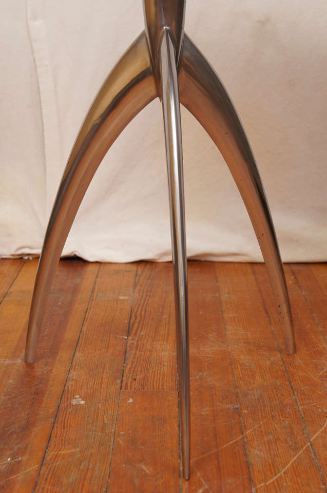 Pair od Italian Jolly Tripod Tables by Magis In Good Condition For Sale In Canaan, CT