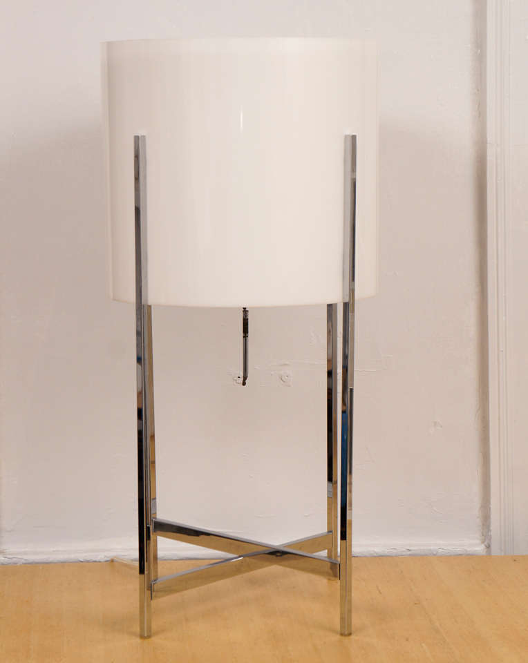 Modern 70's lucite lamp for Habitat
