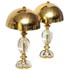 Gabriella Crespi Pair of Lamps