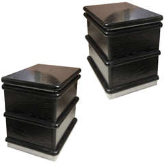 Jay Spectre Pair of Bedside Tables