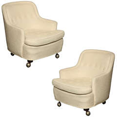 Pair of Edward Wormley Armchairs