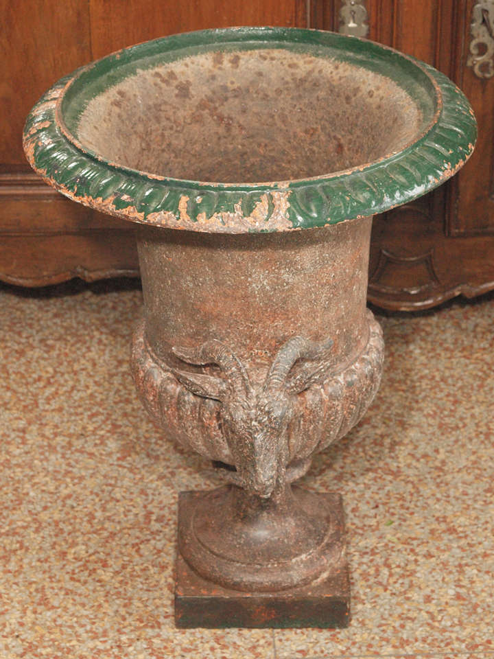 19th century French Iron Planter