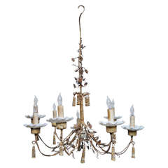 French Wire Work Chandelier, Circa 1870