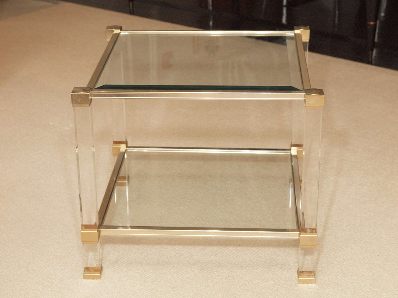 Pair Side Tables by Pierre Vandel Paris