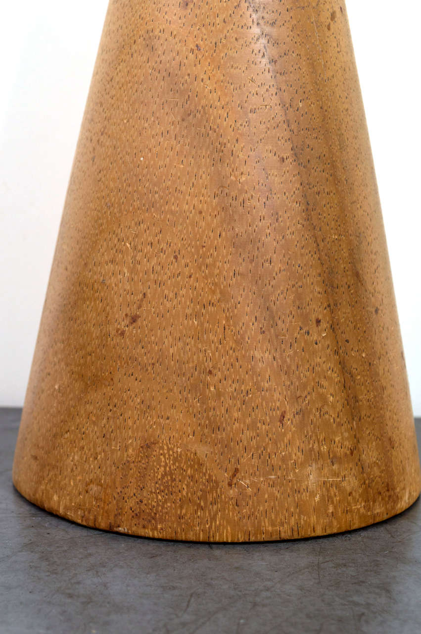 wood turned table lamps