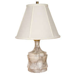 Vintage A Marble Table Lamp