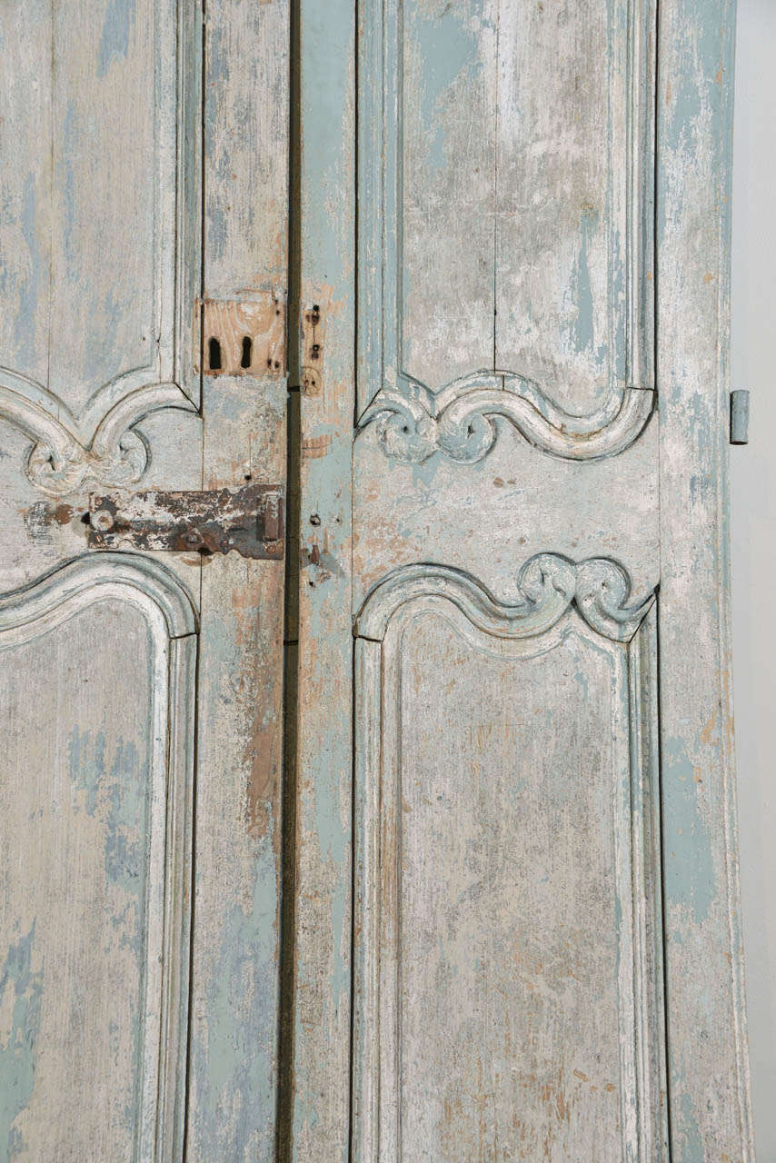 Pair of French 19th Century Doors from France In Good Condition In Houston, TX