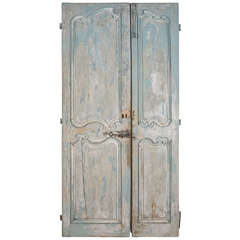 Pair of French 19th Century Doors from France