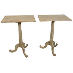 Antique pair of Swedish tables