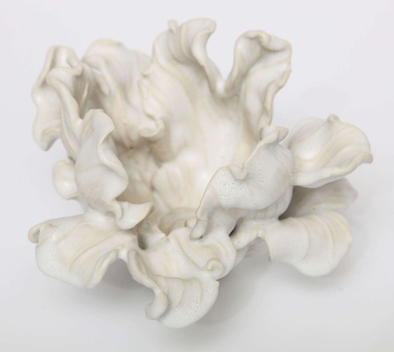 Unique Contemporary Ceramic Tulip by Matthew Solomon In Excellent Condition In New York, NY