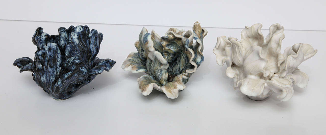 Unique Contemporary Ceramic Tulip by Matthew Solomon 3