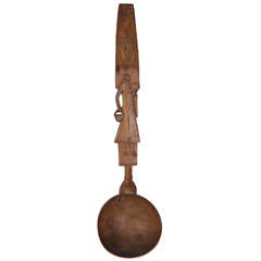 A 19th c. American Domestic Wood Ladle