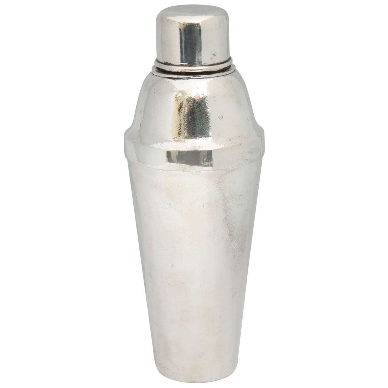 Chinese Export Tuck Chang Sterling Silver Cocktail Shaker