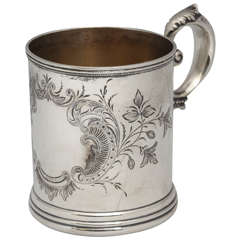 Aesthetic Movement Sterling Silver Baby Cup