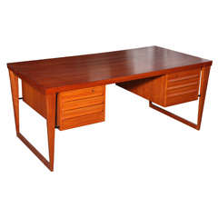 Danish Modern Vintage Desk by Kai Kristiansen