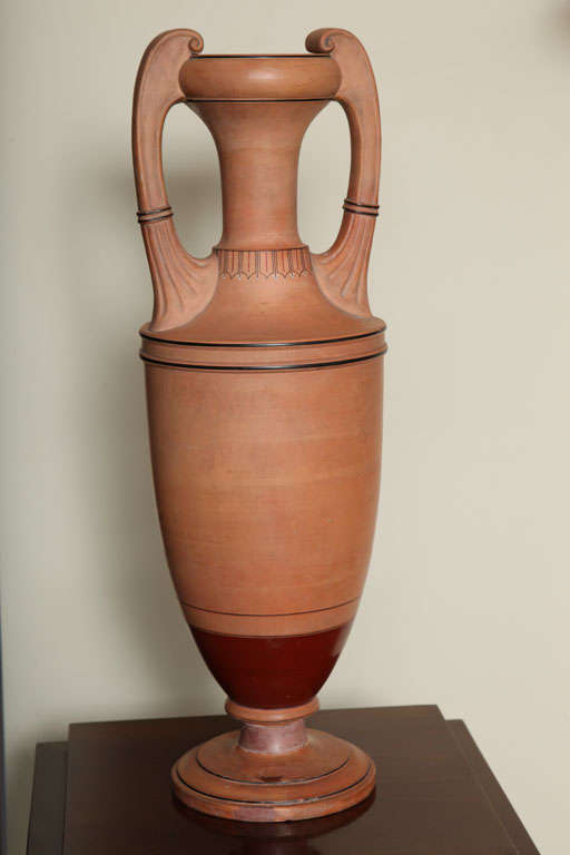 Danish Terra-Cotta Amphora For Sale 6
