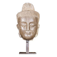 Monumental 5th Century Burmese Temple Colossus of Buddha 10