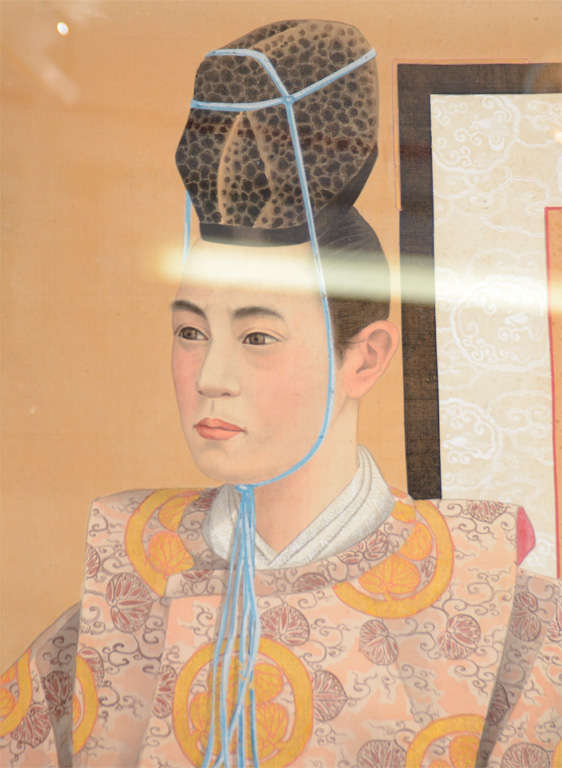 japanese emperor painting