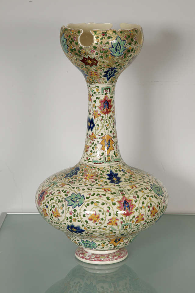 Pair of Monumental Fischer Vases, 19th Century For Sale 2