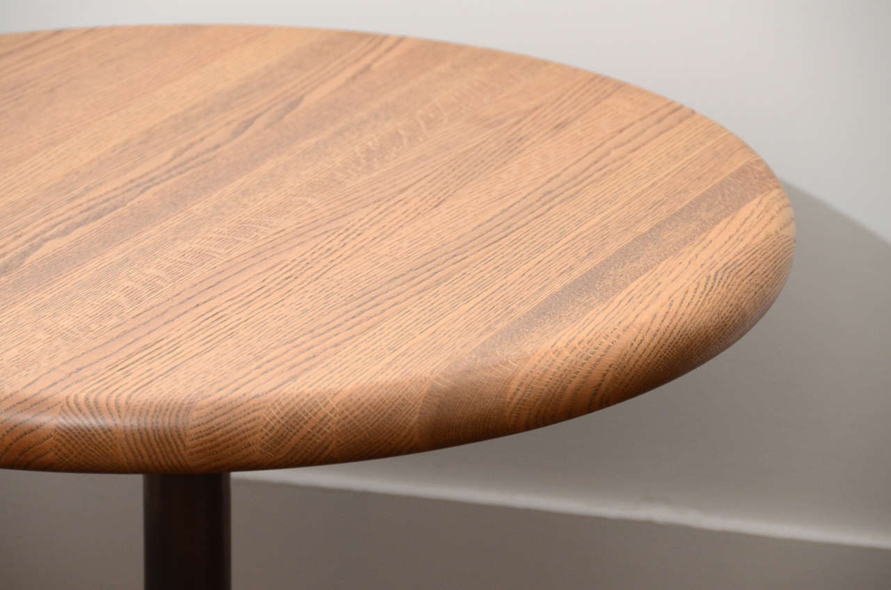 Finnish Round Side Table by Tapiovaara