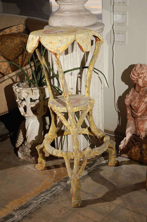 French Concrete Plant Stand