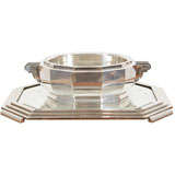 French Art Deco Silver-plated Centerpiece