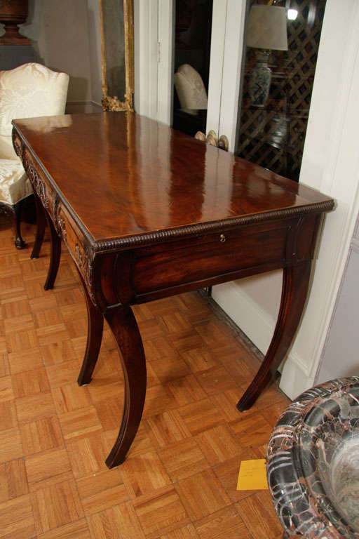 Irish Mahogany Server In Good Condition In Long Island City, NY