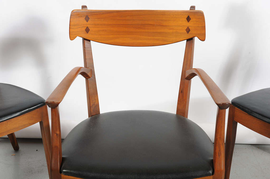 Mid-Century Modern Kipp Stewart - Set of 6 Dining Chairs