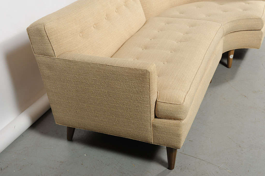 Edward Wormley Sectional Sofa and Table at 1stDibs corner table for