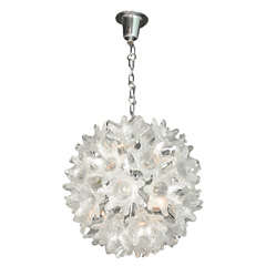 Italian Flower Ball Chandelier