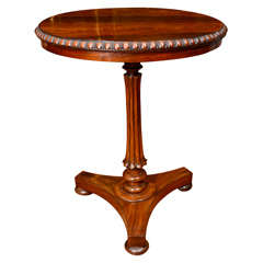 Antique Regency Rosewood End Table