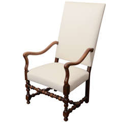 Tall French Fauteuil