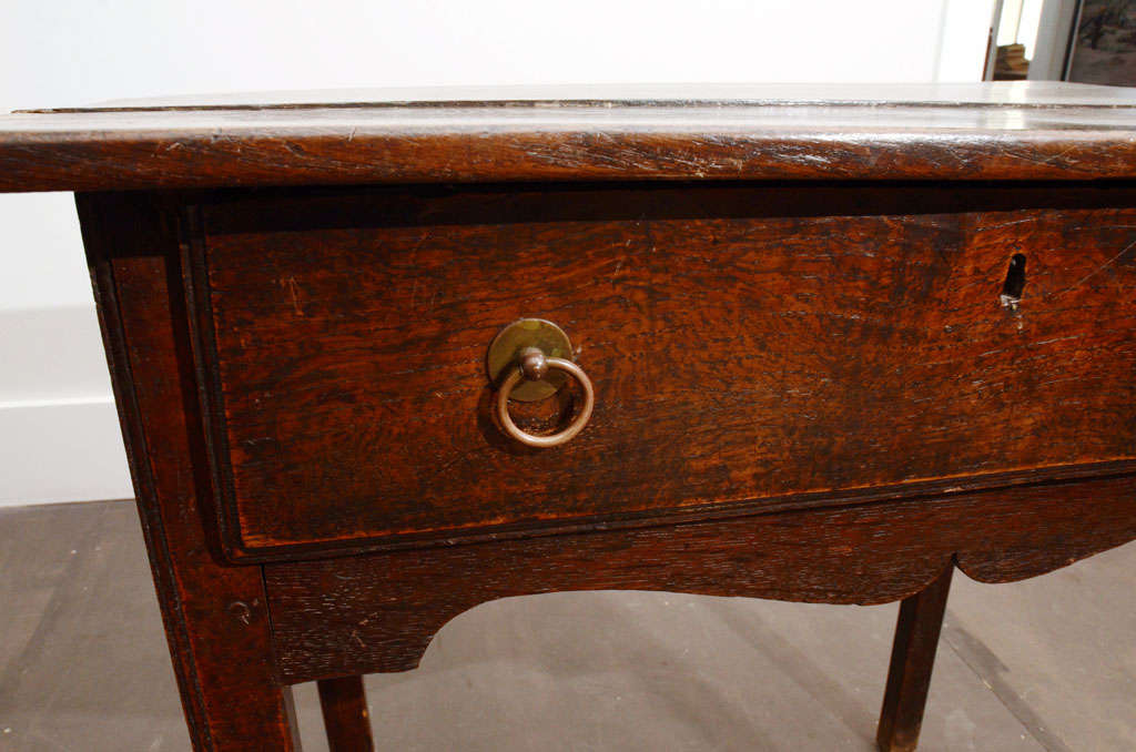 19th Century Georgian Oak Side Table