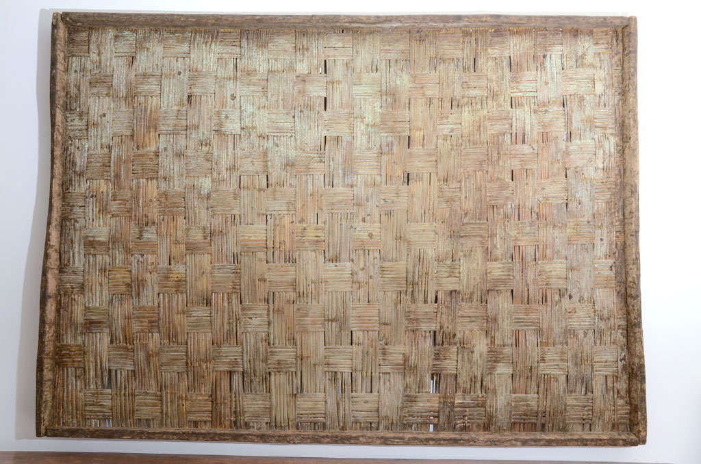 Large Wood + Split Bamboo Drying Rack