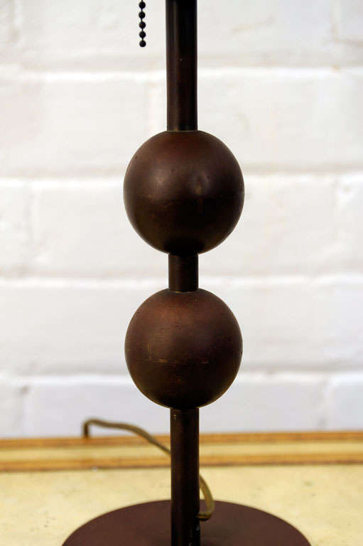 Austrian Rare Modernist Table Lamp  Designed By Karl Hagenhauer For Sale