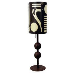 Rare Modernist Table Lamp  Designed By Karl Hagenhauer