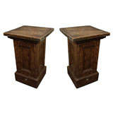 Wood Pedastals