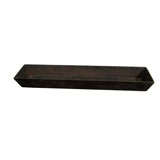Rectangular Metal Trough
