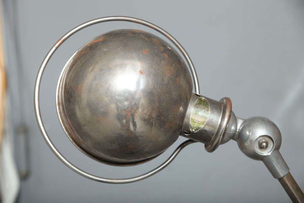 Mid-20th Century Industrial table lamp with interesting detailing