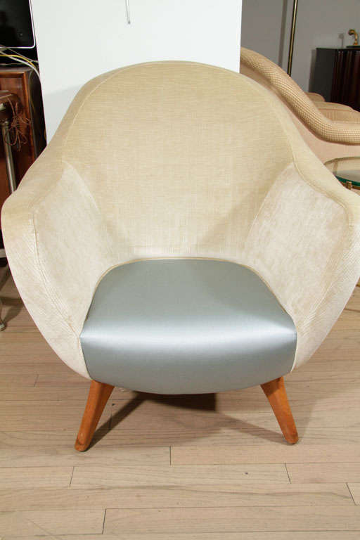 French Barrel chair by Ramos