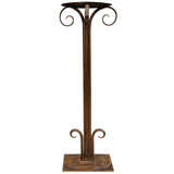 Art Deco Wrought Iron Stand