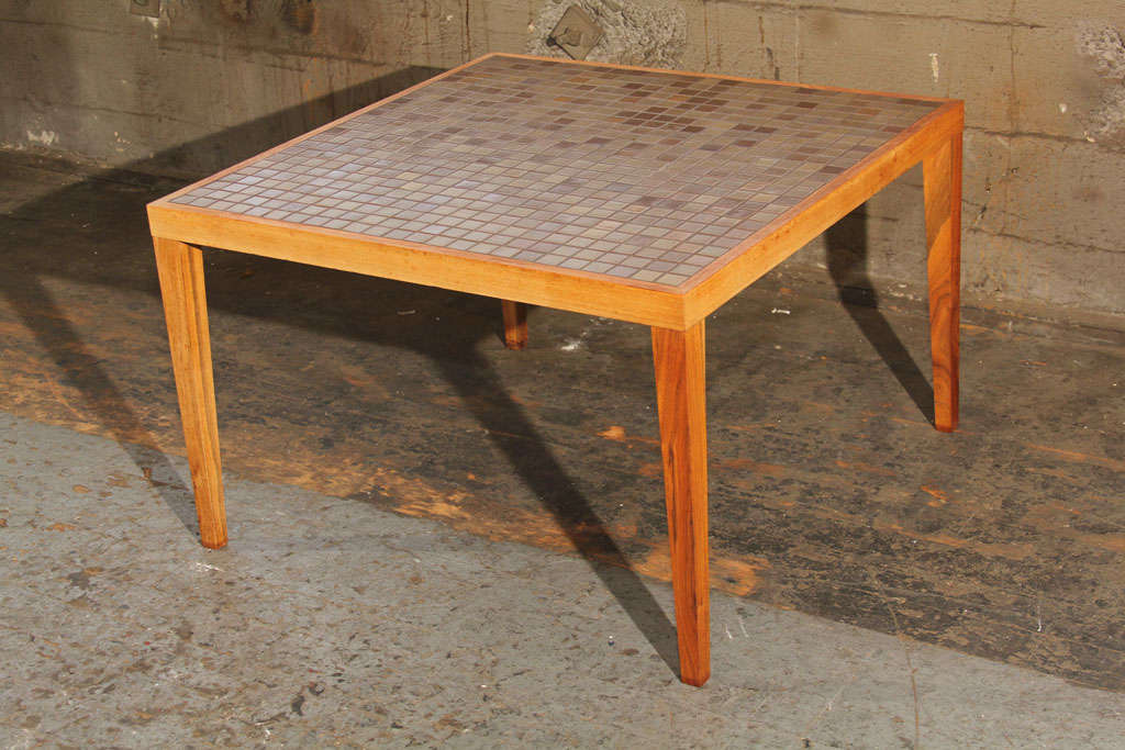 Tile Side Table by Gordon and Jane Martz