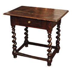 Spiral Leg Table