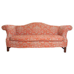 Slipcovered Sofa in Vintage DEDAR Fabric