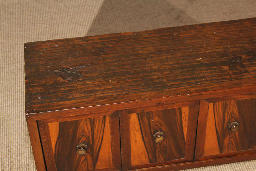 Korean Persimmon Wood Document Chest For Sale 2