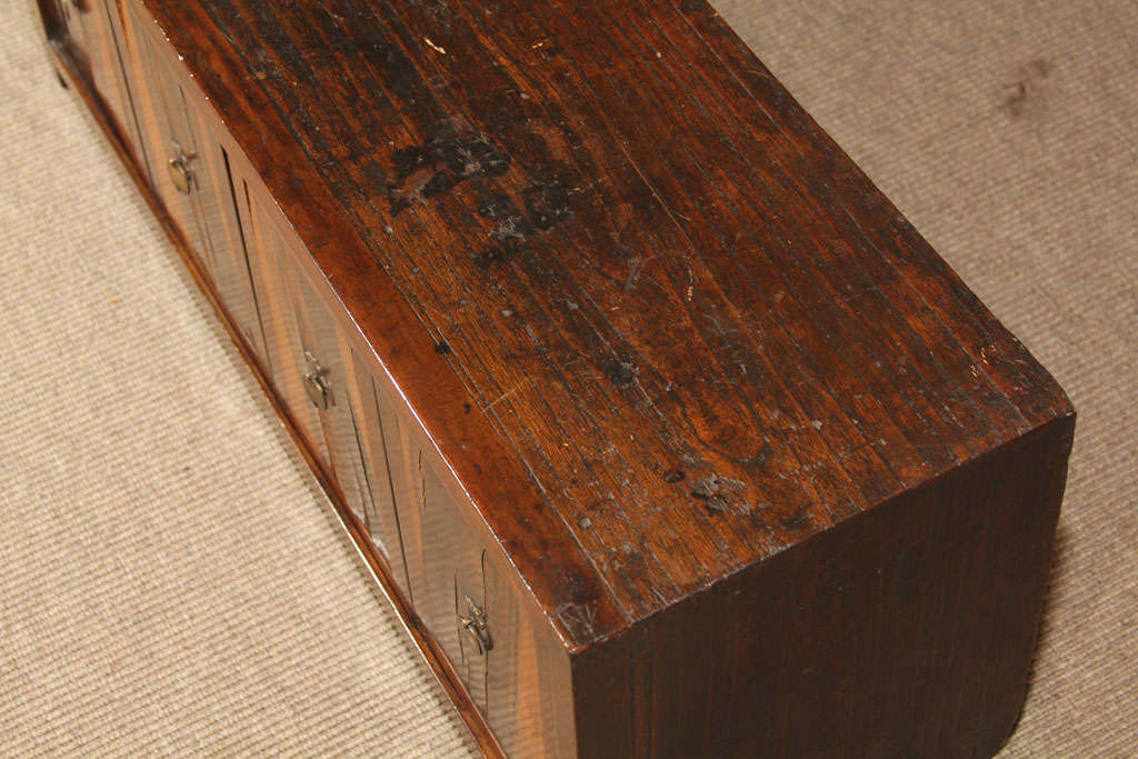 Korean Persimmon Wood Document Chest For Sale 3