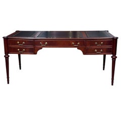 English Mahogany Writing Table