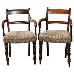Pair of Elm Armchairs